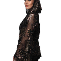 METROPOLITAN SEQUIN BLAZER