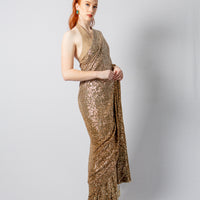 HERITAGE GLAMOUR SEQUIN SARI