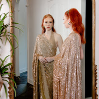 HERITAGE GLAMOUR SEQUIN SARI