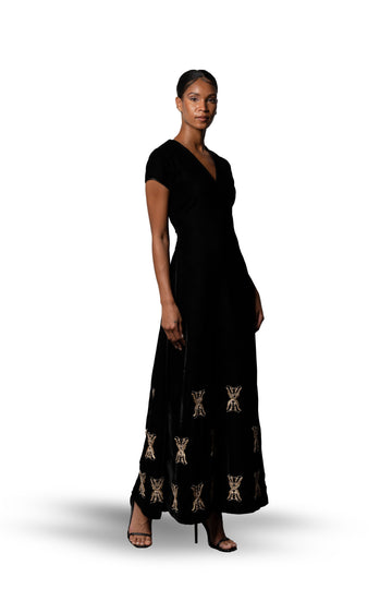 ETERNAL LEGACY VELVET DRESS