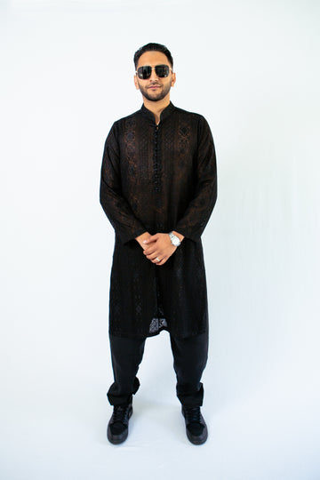 NOIR REGAL KURTA