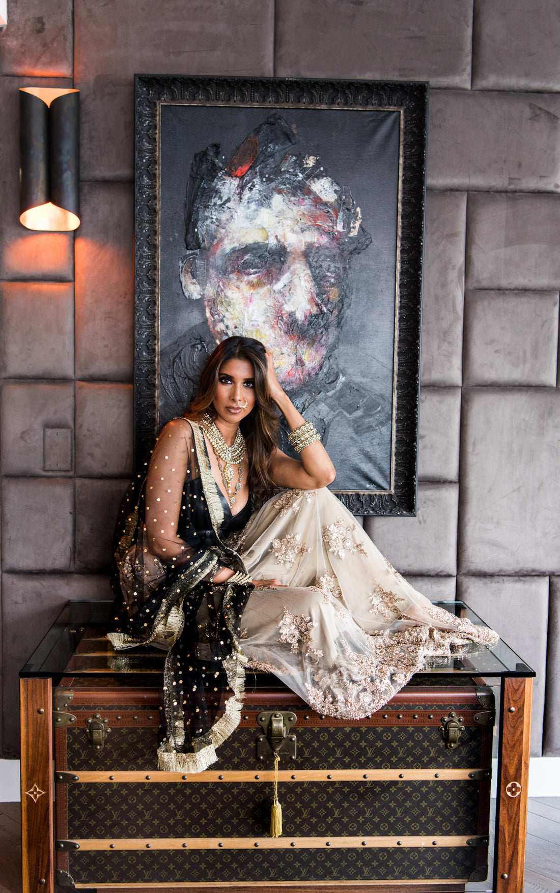 POLKA DOT DUPATTA